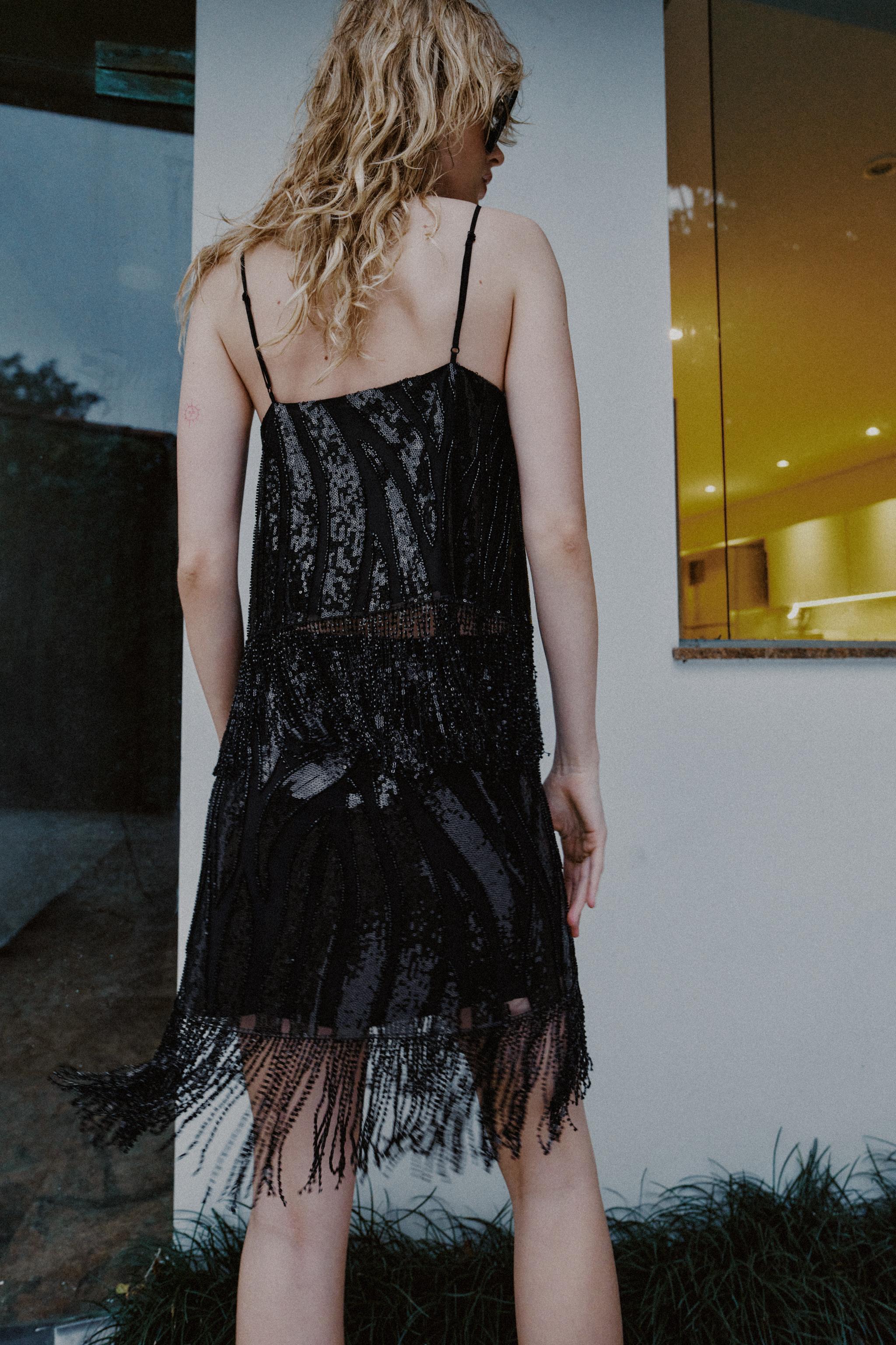 TOP FRANGES ET PAILLETTES